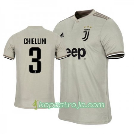 Billiga Fotbollströjor Juventus Giorgio Chiellini 3 Borta tröja 2018/19 Kortärmad